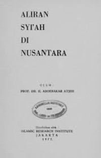 Image of Aliran Syi'ah di Nusantara